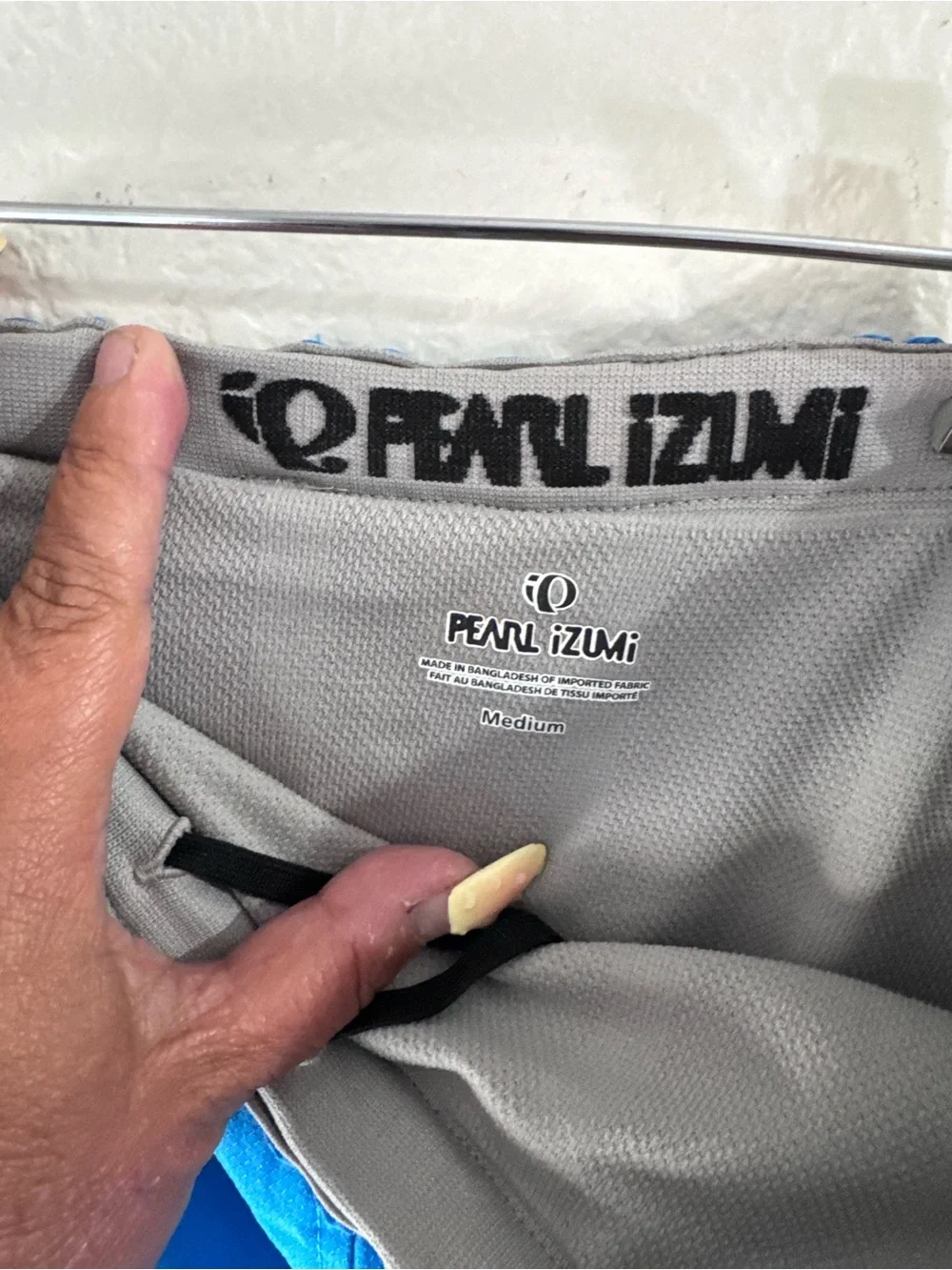 Pearl Izumi Women’s Blue Shorts lined size medium
